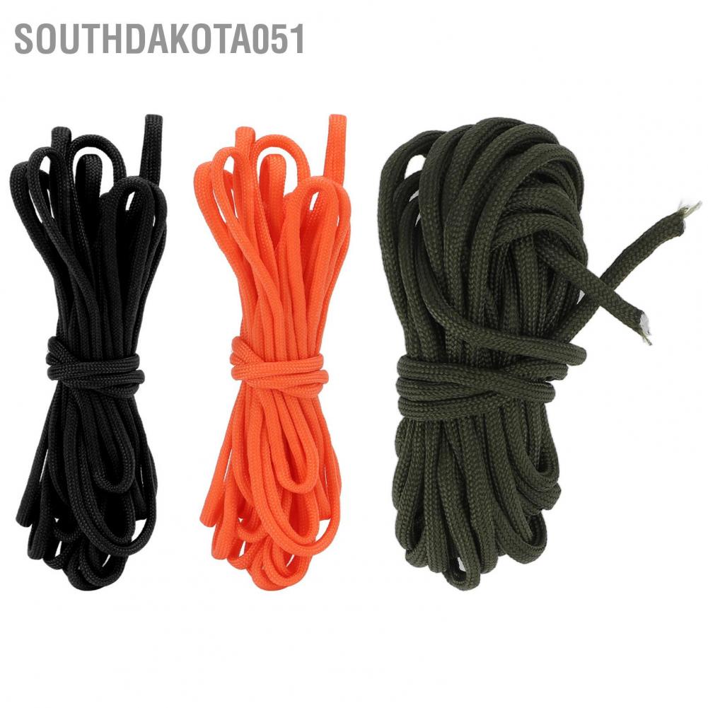 🎉Hàng Sẵn 5 mét Dây dù paracord 9 lõi Dây an toàn Polyester Dây dù Cắm trại để đi bộ đường dài sinh tồn ngoài trời