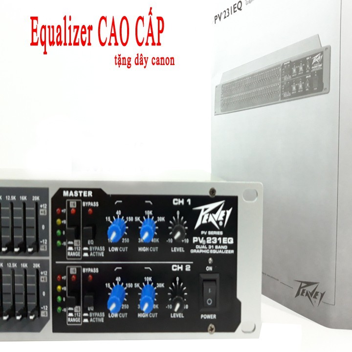 Bộ lọc tiếng Equalizer PEAVEY PV 231EQ - 231EQ _ LanThien official