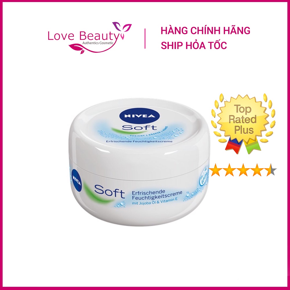 KEM DƯỠNG DA GIỮ ẨM NIVEA SOFT ĐỨC