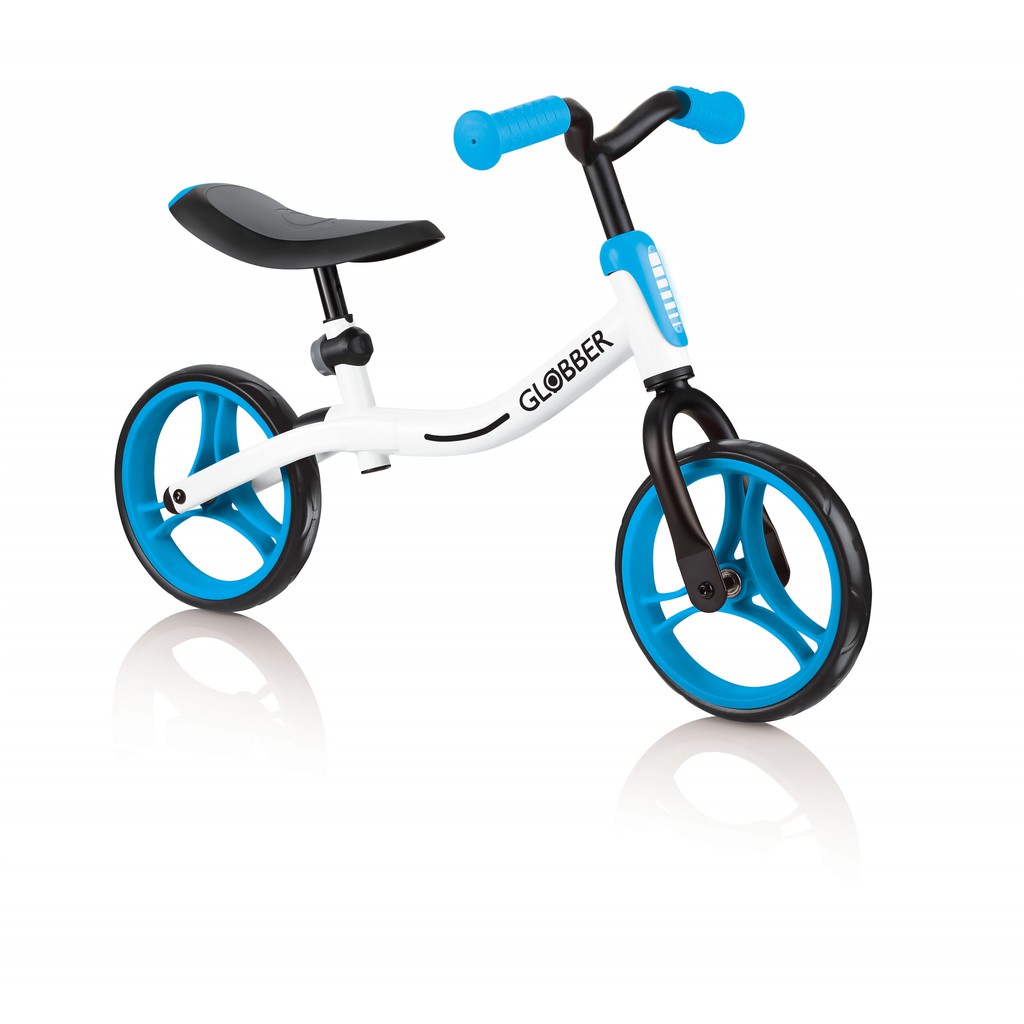 Xe thăng bằng Globber Go Bike - Trắng/Xanh dương