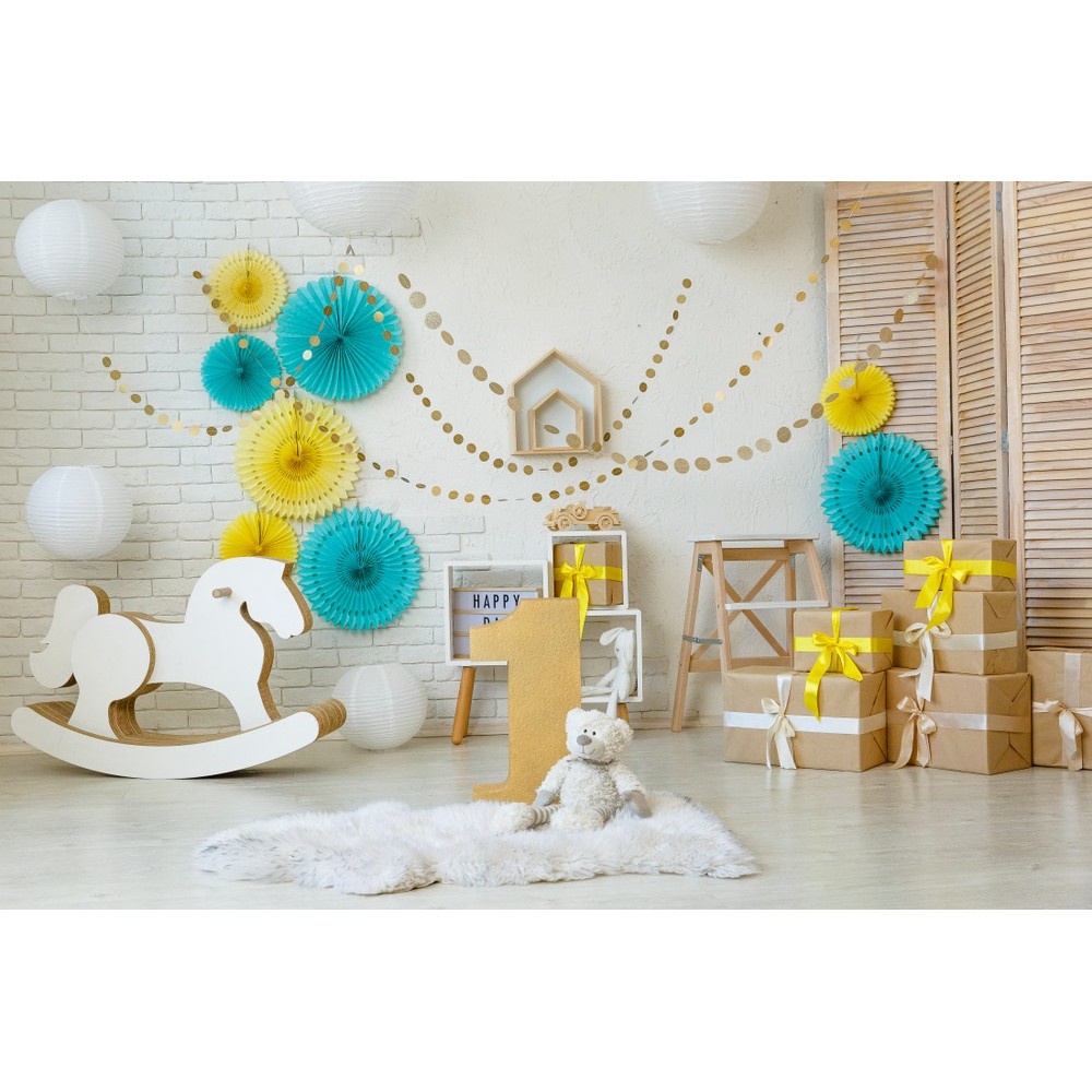 Tranh Canvas 1m5x2m - Phông chụp hình Baby 123