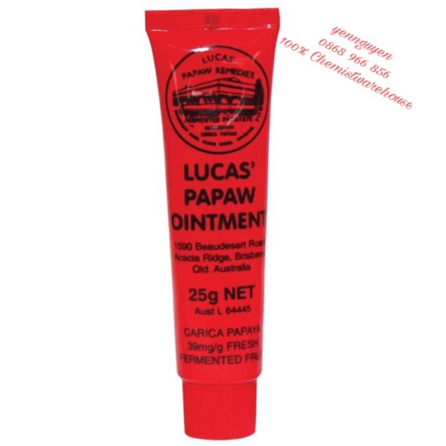 Kem đu đủ Lucas Paw Paw