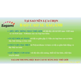 Bao cao su Sagami Original 0.02 Quick