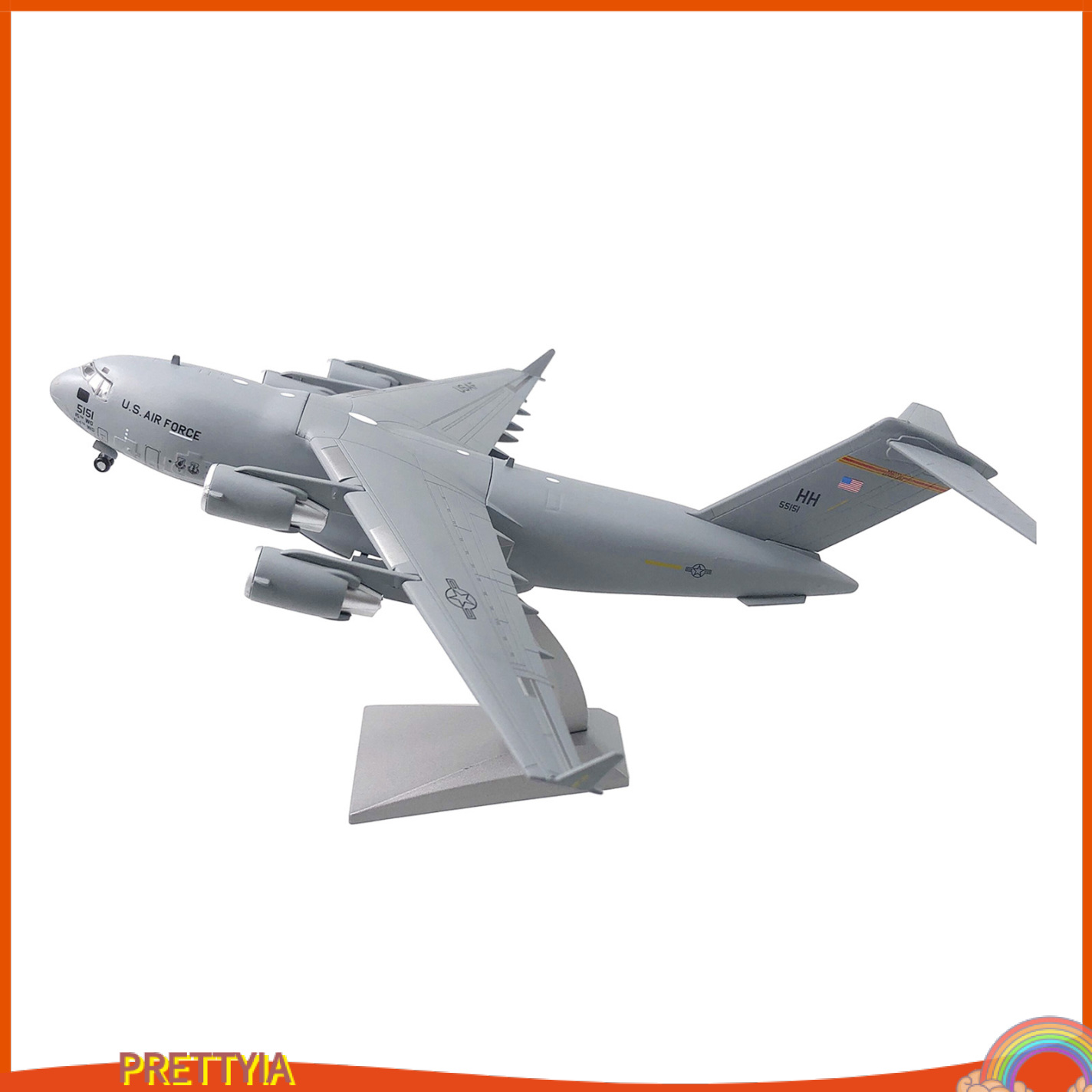 AIRCRAFT MODEL Mô Hình Máy Bay C-17 Vận Chuyển Tỉ Lệ 1 / 200