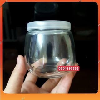 combo 10 Hũ sữa chua béo thủy tinh 200ml Kèm nắp nhựa
