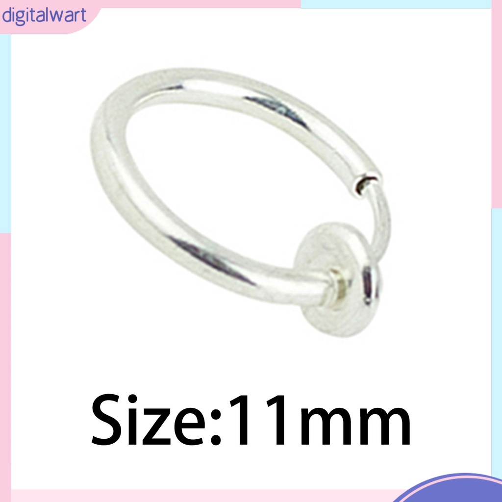 Khuyên tròn thiết kế đơn giản dùng để xỏ tai/mũi/môi cá tính trẻ trung cho nam và nữ