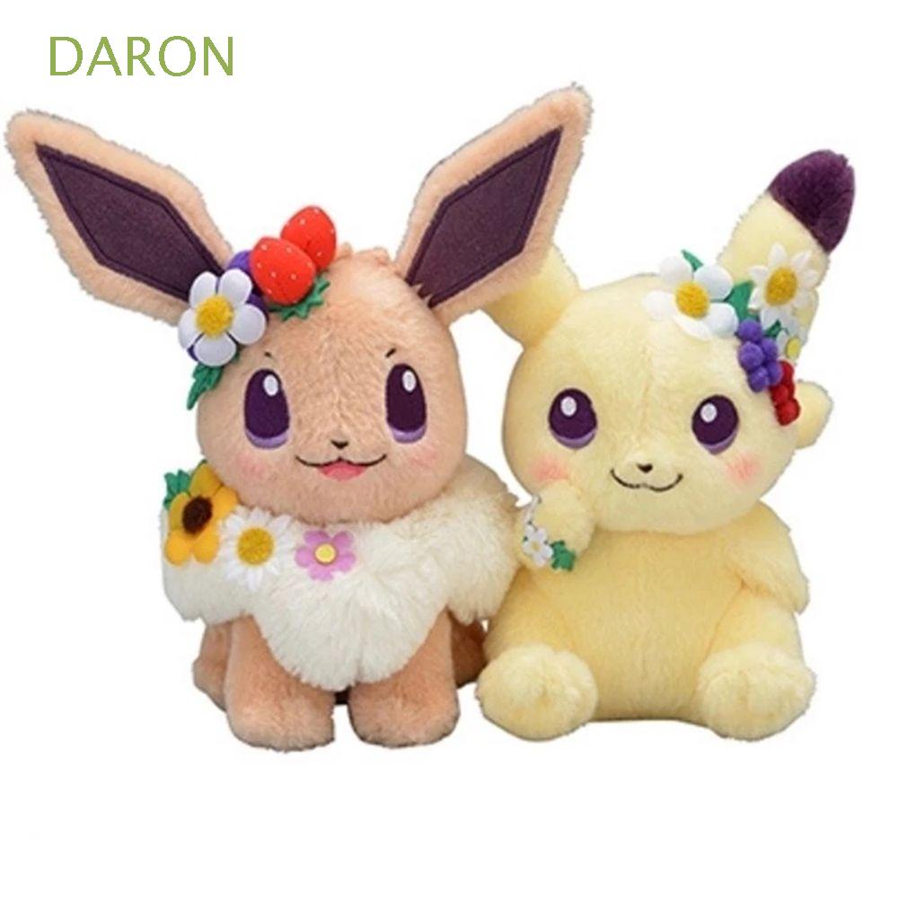 Búp bê nhung lông hình Pokemon dễ thương món quà Giáng sinh sinh nhật 18cm