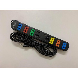 Ổ cắm dây 6 ổ - 2 công tắc