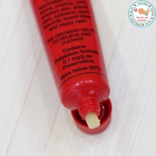 Kem đa năng đu đủ 25g Lucas Papaw Ointment Úc chống khô nẻ môi mẩn ngứa bỏng kem bôi hăm da mụn nhọn cho mọi lứa tuổi