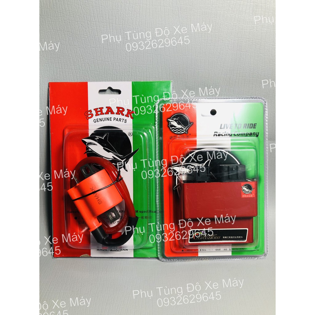 IC + Mobin sườn Shark EX 135 mở tua