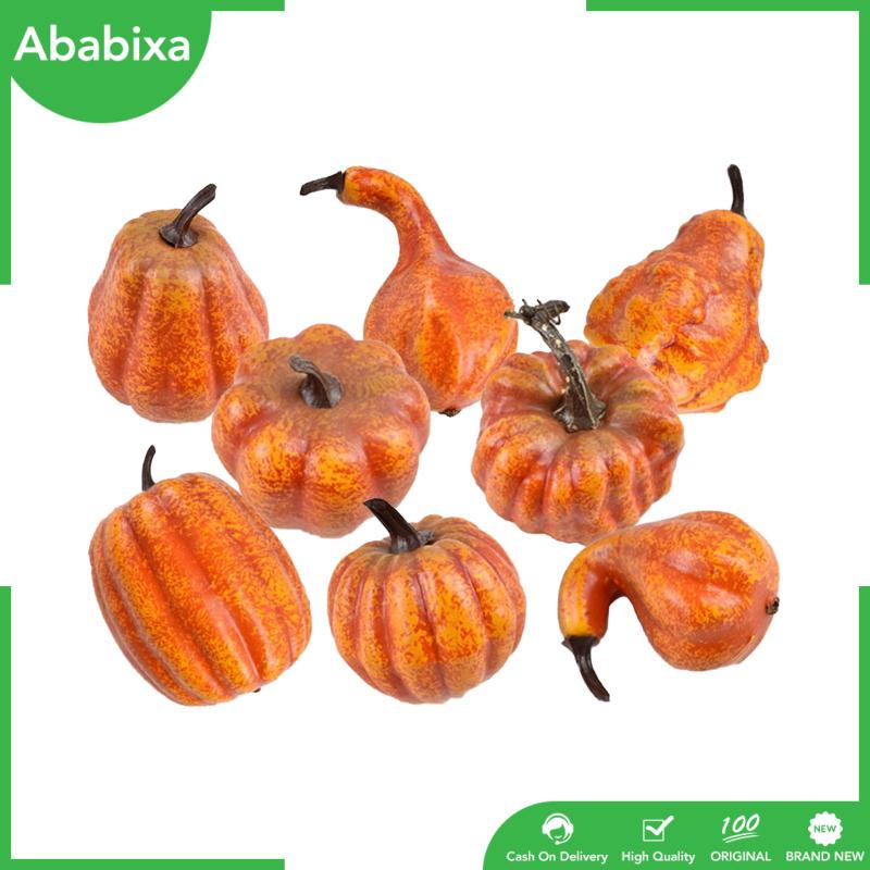 Bí Ngô Giả Bằng Xốp Trang Trí Halloween