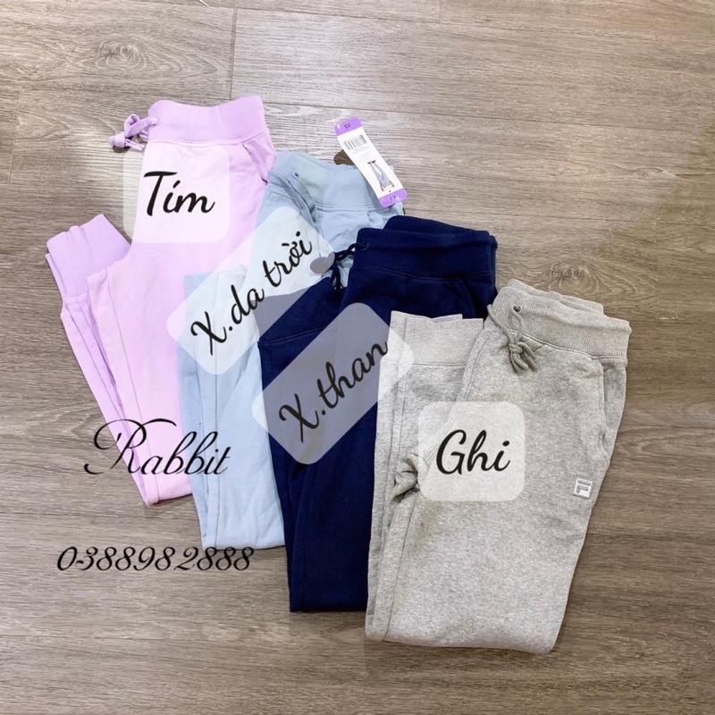 Quần jogger nữ Fil@ hàng B- HÀNG SALE KO ĐỔI TRẢ