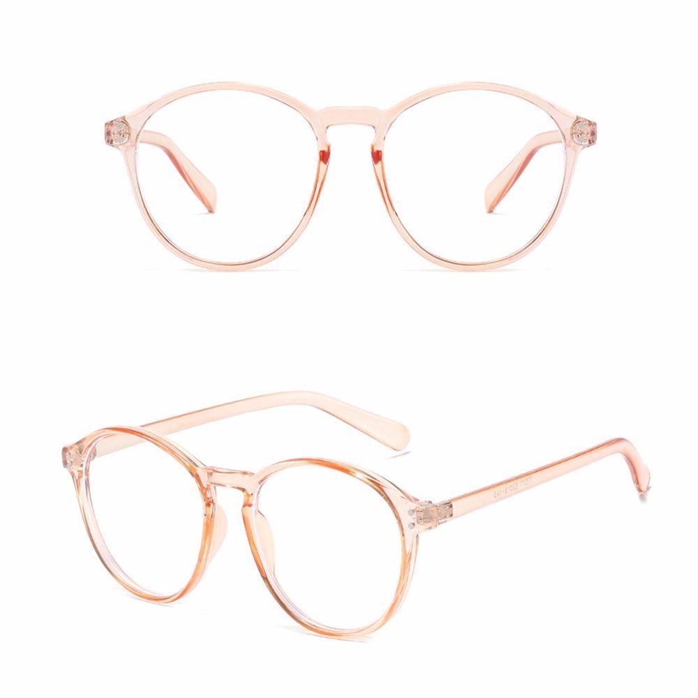 Kính Chống Bức Xạ Gọng Tròn Họa Tiết Da Báo Thời Trang Cho Nam