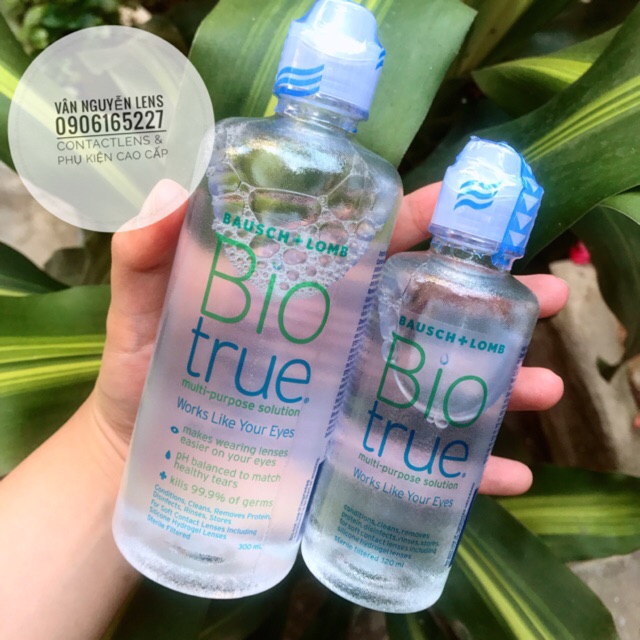 Nước ngâm lens bio true - nước ngâm tốt nhất thế giới