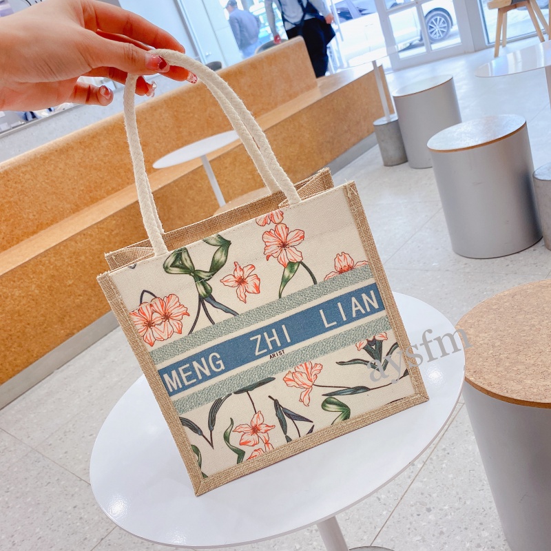 Túi cói mini đi biển nữ đẹp đi chơi thời trang dễ thương cute cá tính phong cách Vintage