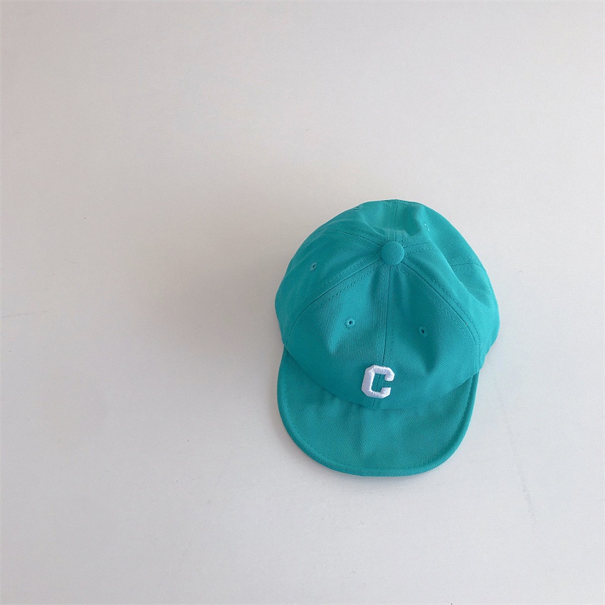 Nón Lưỡi Trai Mềm Thêu Chữ Thời Trang Xuân Hè Hàn Quốc Dành Cho Bé