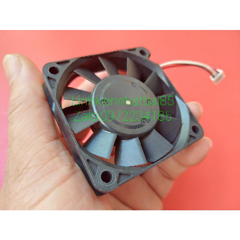 Quạt tản nhiệt Nidec 24V-0.09A 6×6×1.5 tháo máy Nhật