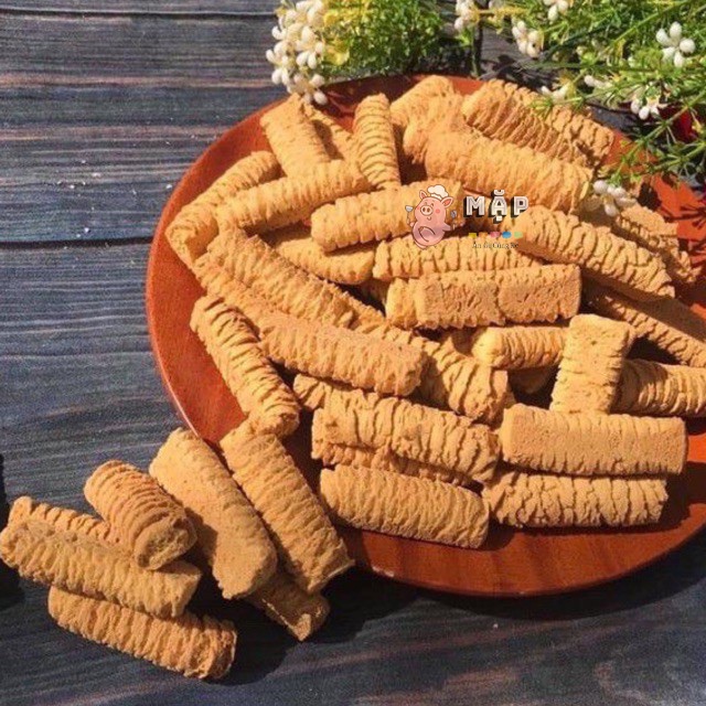 Bánh Gai Bơ Sữa Thơm Ngon Hủ 300g - Ăn Vặt Tuổi Thơ