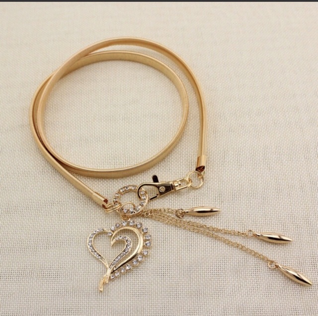 10 mẫu đai váy kim loại đính đá HOT