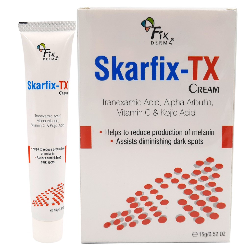 Kem Dưỡng Da Mờ Nám Fixderma Skarfix – TX Cream giúp da sáng mịn, đều màu 15g