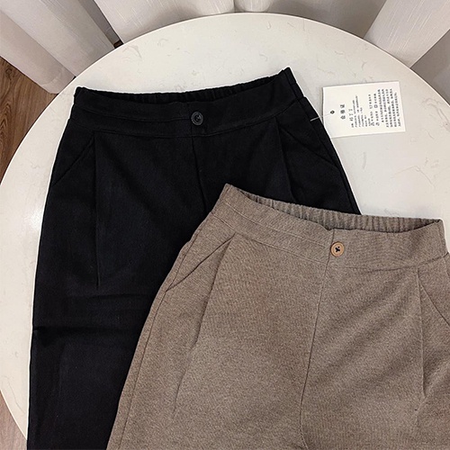 Quần baggy nữ dạ cạp chun chuẩn form tôn dáng M190
