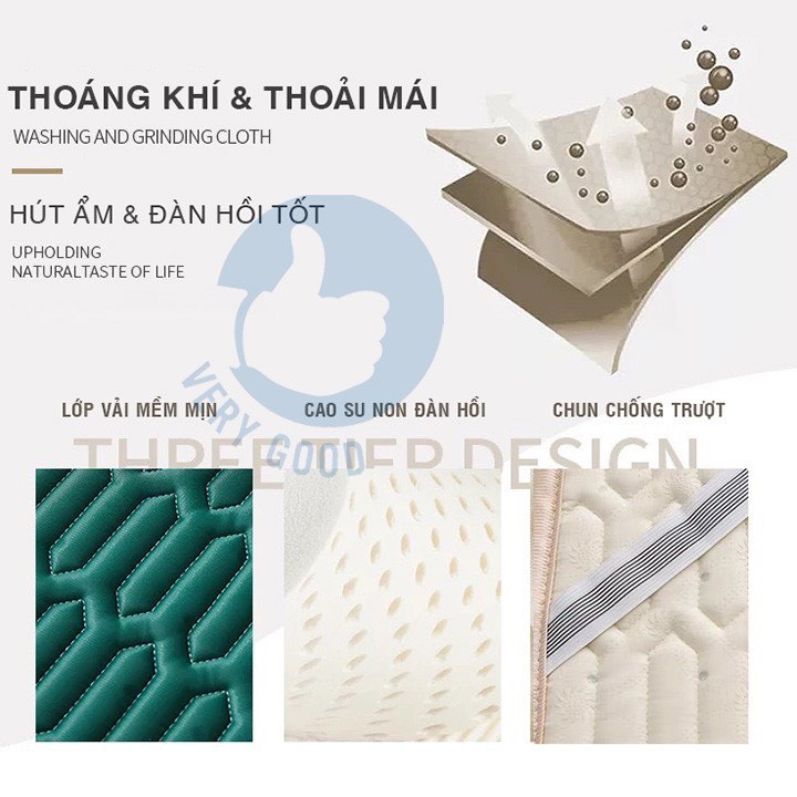 Chiếu điều hòa cao su non, Chiếu tencel latex thái lan nhập khẩu cao cấp ( HOẠ TIẾT TRẦN ) ( m2/m6/m8/2m2)