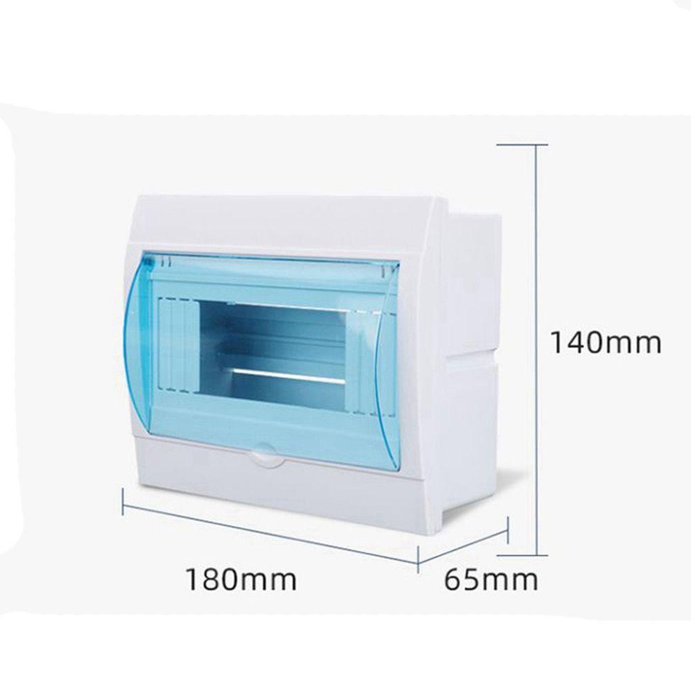 UPSTOPVN Hộp Nhựa Gắn Tường Trong Suốt Chống Nước 2-3 / 3-4 / 4-6 / 5-8 / 9-12 Cách