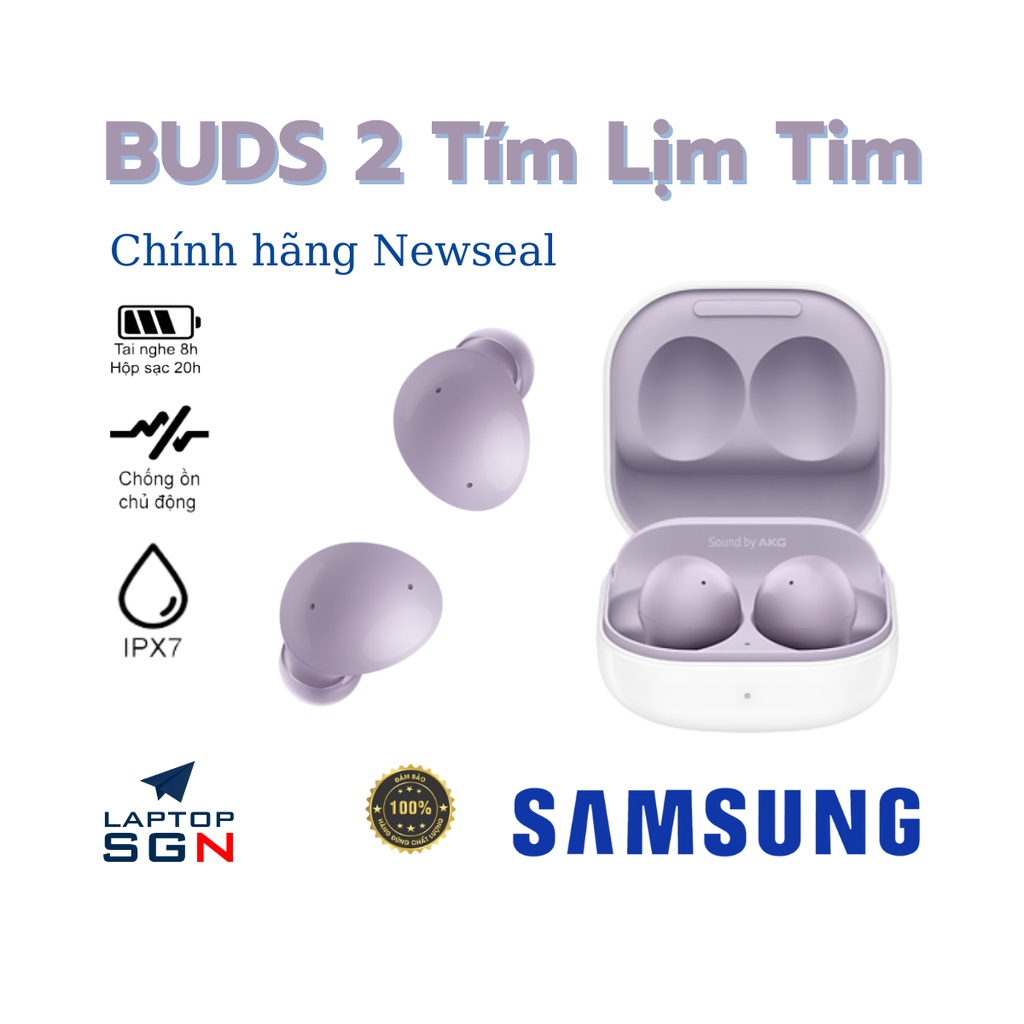 Tai Nghe Bluetooth True Wireless Samsung Galaxy Buds 2 R177N - Newseal - Bảo hành chính hãng