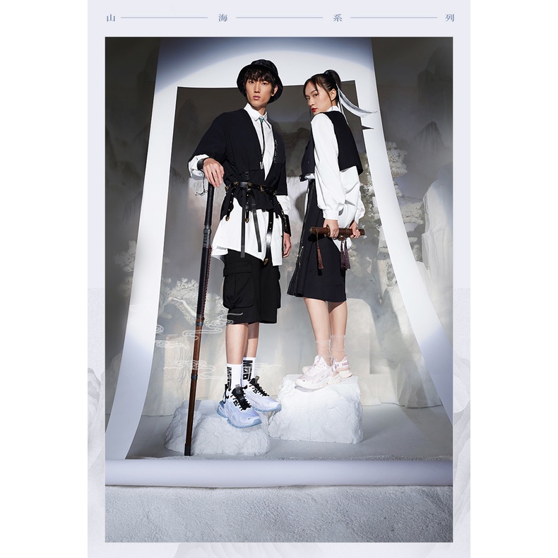 Giày Chạy Bộ Phối Lưới Thoáng Khí Chống Mài Mòn Phong Cách Retro Cho Nữ