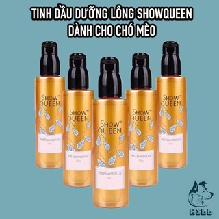 Tinh dầu dưỡng lông cho chó mèo - showqueen - hill petshop