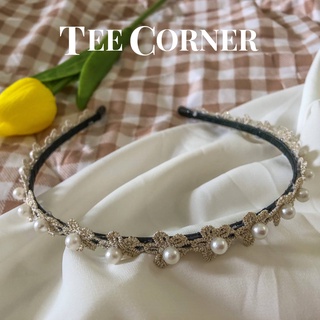 Băng Đô  Cài Tóc Hoa Đính Đá Trẻ Trung