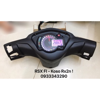 Trọn Bộ Bợ Cổ Wave RSX Fi Chế Đồng Hồ Koso Rx2N