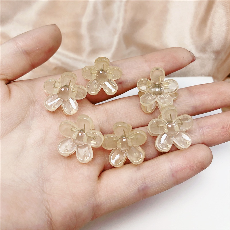 Kẹp mái mẫu bông hoa nhí mini phong cách ngọt ngào dễ thương Hàn Quốc Tatitava