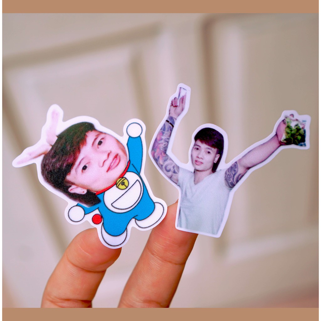 Combo 100 hình Sticker Khá Bảnh - Huấn Rose | Set Sticker Meme Dán Laptop Dán Sổ Tay Dán Mũ Bảo Hiểm Dán Xe Máy | STK104