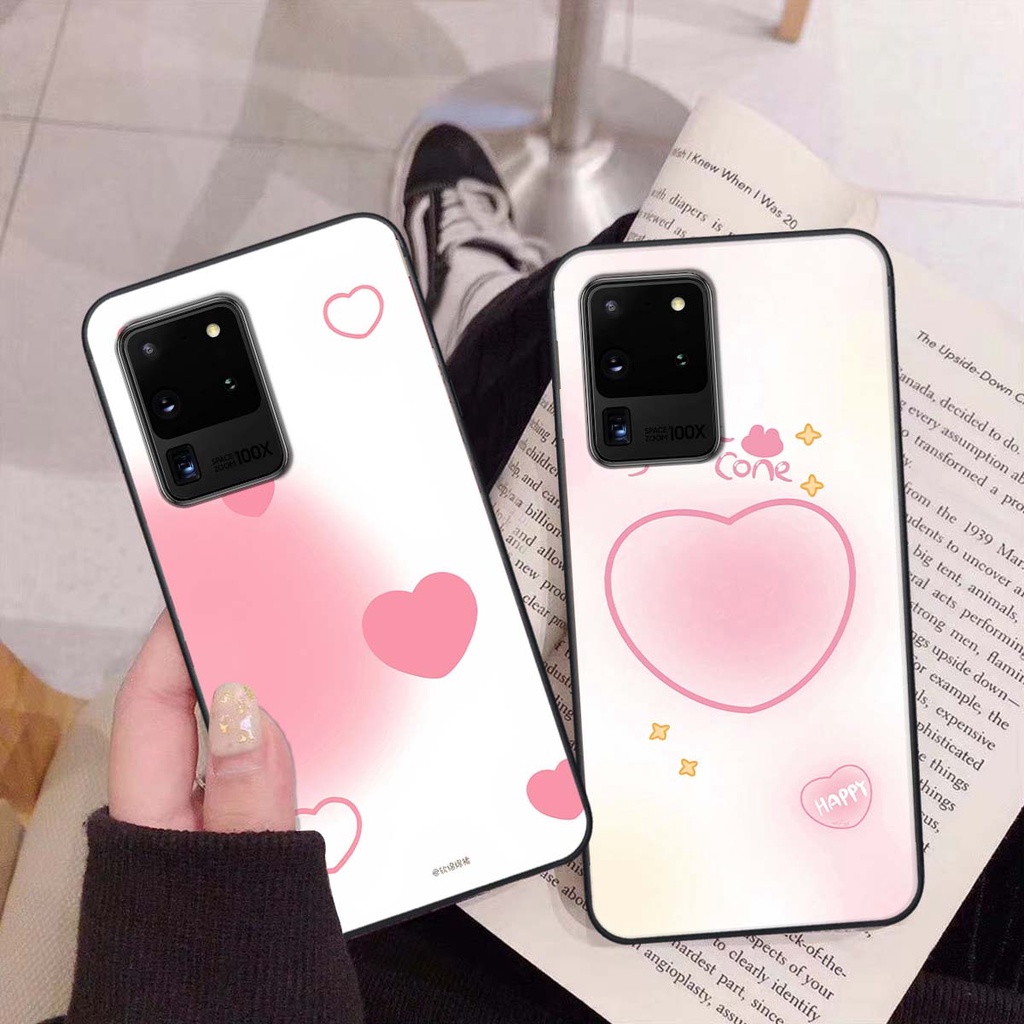Ốp Samsung S20 Ultra in hình trái tim, caro kẹo ngọt đầy cá tính siêu đẹp siêu chất