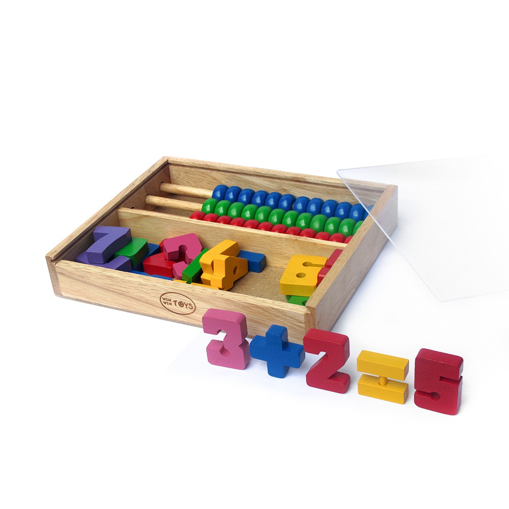 ĐỒ CHƠI BẢNG TÍNH HỌC TOÁN- GIÁO CỤ MONTESSORI