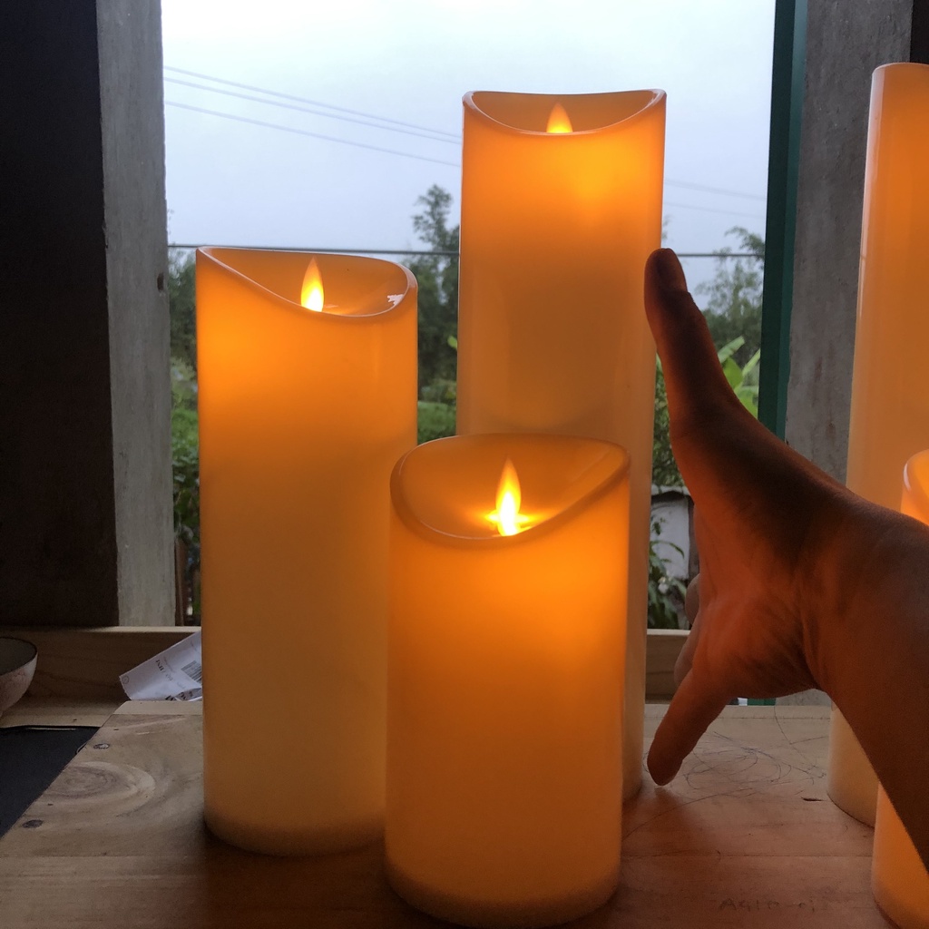 Đèn dẫn lối đám cưới nến điện tử  SIÊU TO  trang trí phông nền back ground sân khấu, sự kiện tiệc cưới