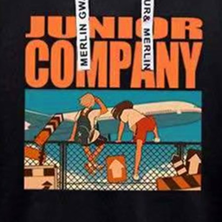 Set of hoodies and trousers in European and American fashion