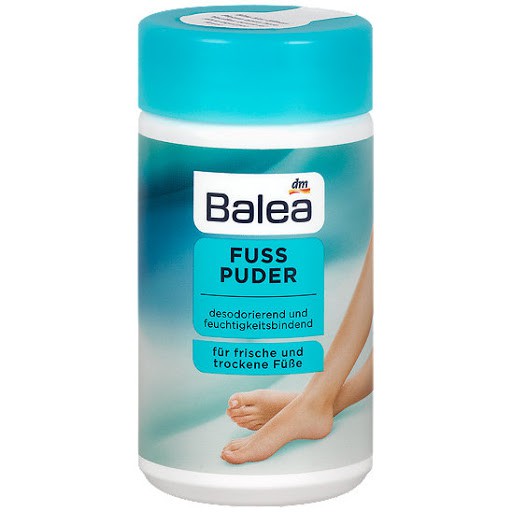 Bột Khử Mùi, Hút Ẩm, Chống Mồ Hôi Chân Balea Fuss Puder 100g - Đức