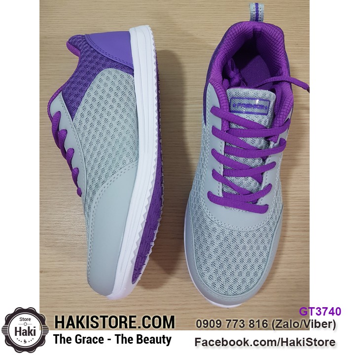 👟 Giày thể thao nữ phối tím êm chân và siêu nhẹ - GT3740 | BigBuy360 - bigbuy360.vn