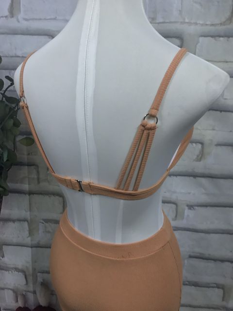 Set bikini 2 mảnh phối khoác ren