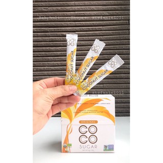 Đường dừa hữu cơ Coco sugar gói nhỏ 4gr