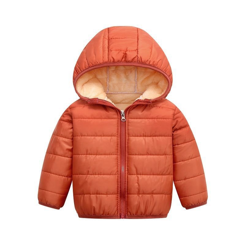 Winter Kids Fur Coat Clothes Children Baby Boys And Girls Cotton Sheep