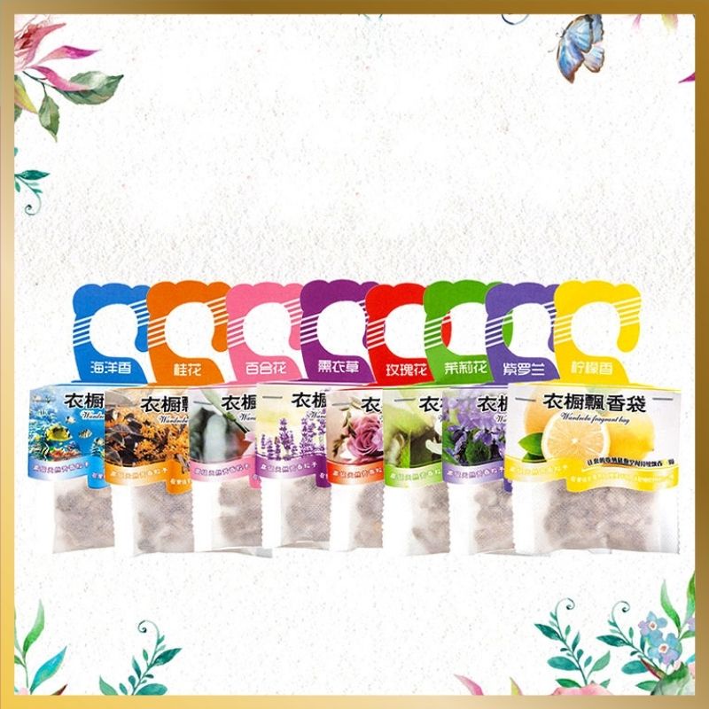 Túi Thơm  Thảo Mộc Tự Nhiên Treo Phòng Tai Mèo  8 loại hương hoa tùy chọn