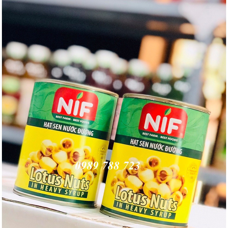 Hạt Sen Đóng Hộp NIF 560g