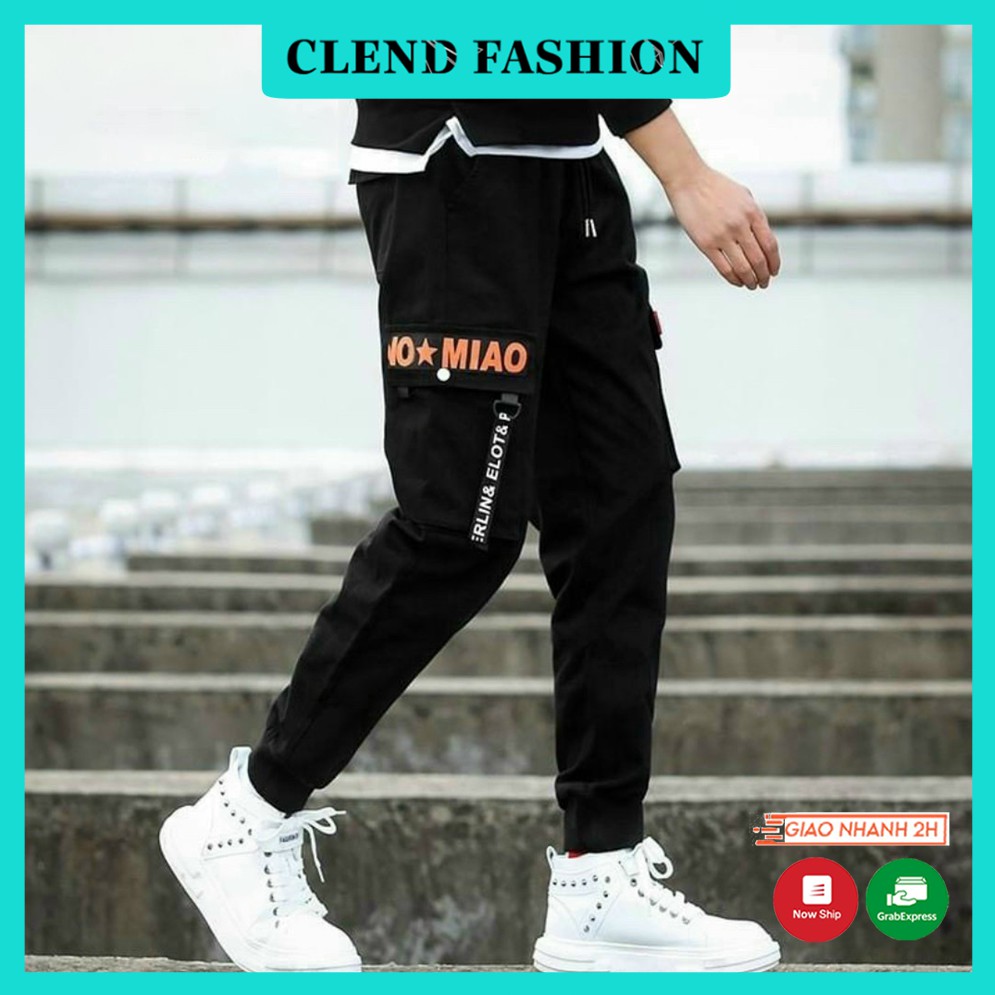 Quần Joger  , Quần Joger Nam Túi Hộp Chất Liệu Kaki Mềm Mịn Thời Trang Clend Fashion JJ18