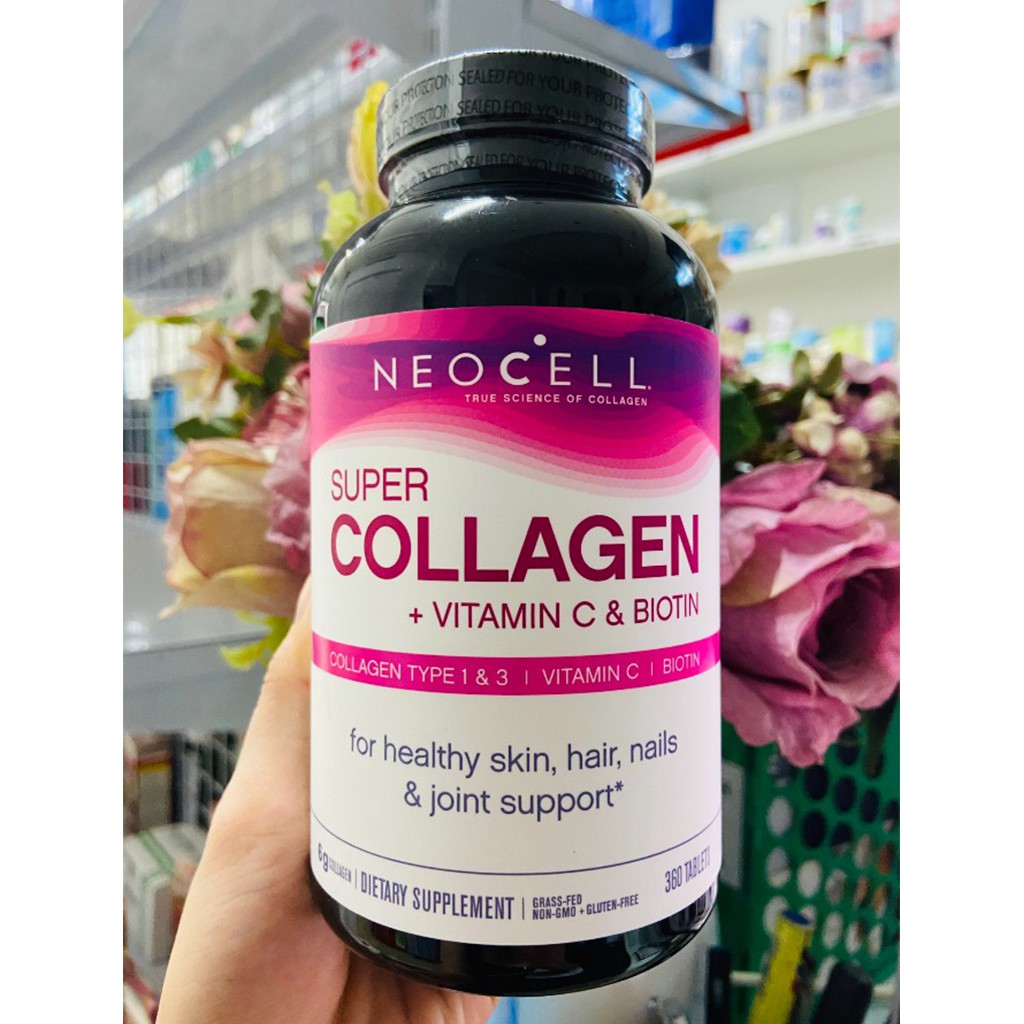 Viên Uống Dưỡng Da NeoCell Super Collagen + C