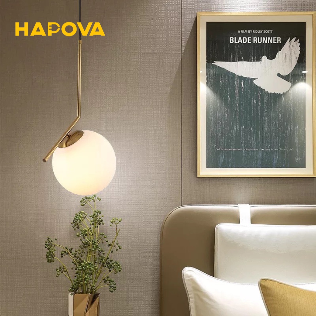Đèn thả trang trí phòng khách phòng ngủ Decor HAPOVA SAMUL 5009 Hình Chéo