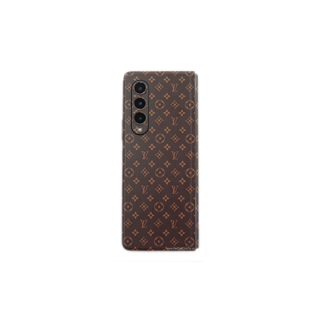 Miếng dán skin Samsung Z Fold 3 in LV - Skin Film 3M nhập khẩu USA - chính hãng Nét Đẹp Tinh Tế