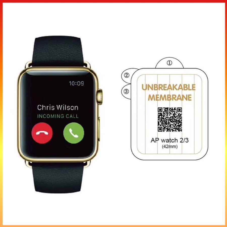 Ppf apple watch,phụ kiện cho đồng hồ thông minh,chống trầy tự phục hồi hết xước,các size 38,42,40,44,41,45mm